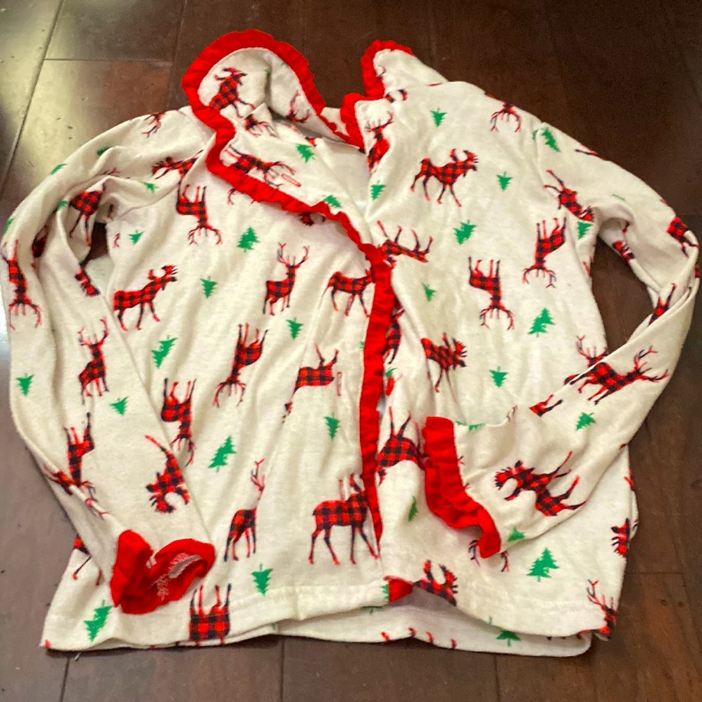 Girl Christmas PJ Top